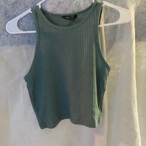 green crop tank.